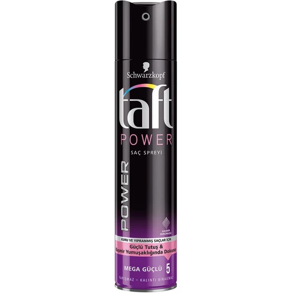 Taft Saç Spreyi Power Kaşmir Dokunuşu 250ml 05 ürün görseli 1