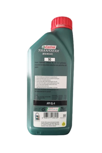 CASTROL TRANSMAX Manual 90 GL-4 1 Litre - Resim 2