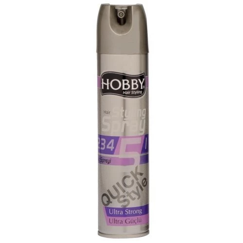 Hobby Saç Spreyi 250ml Ultra Güçlü Tutuş 6 Carbon Force ürün görseli 1