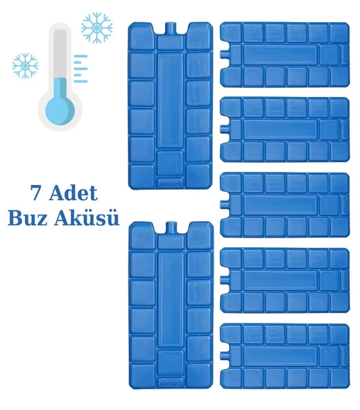 Buz Aküsü Kasedi Ice Box Soğuk Zincir - 7 Adet ürün görseli 1