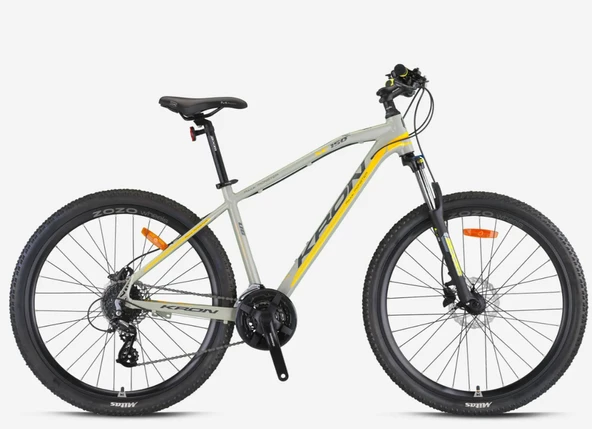 Kron Xc 150 Hidrolik Disk 29 Jant 24 Vites 19 Inç Bisiklet Mat Bej-Sarı ürün görseli 1