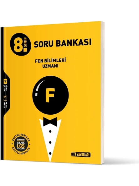 Hız Yayınları 8. Sınıf Fen Bilimleri Uzmanı Soru Bankası ürün görseli 1