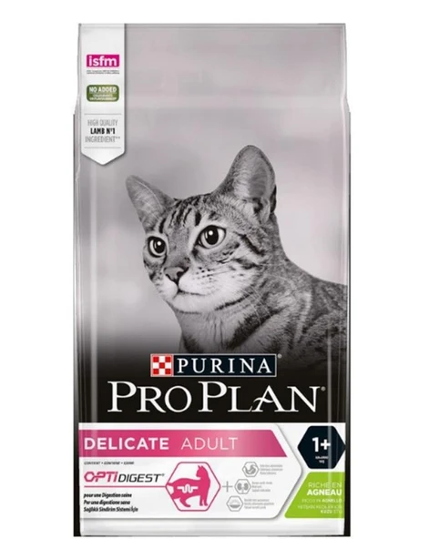Proplan Delicate Lamb Kuzu Etli Kedi Maması 3 Kg ürün görseli 1