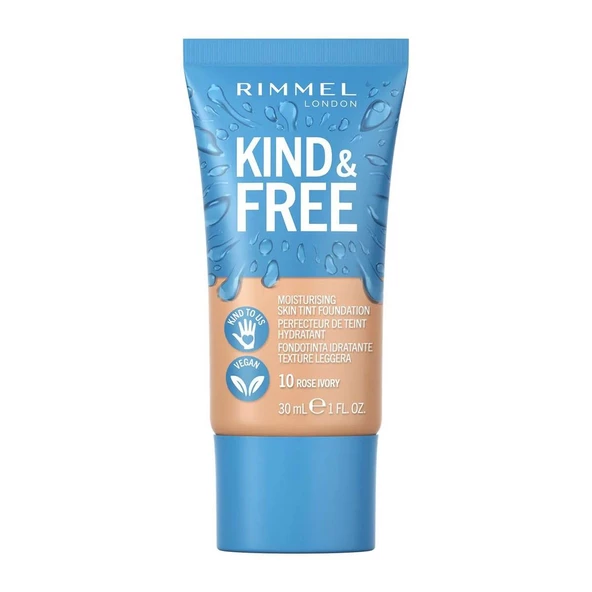 Rimmel London Kind Free Fondöten Rose Ivory No: 10 ürün görseli 1
