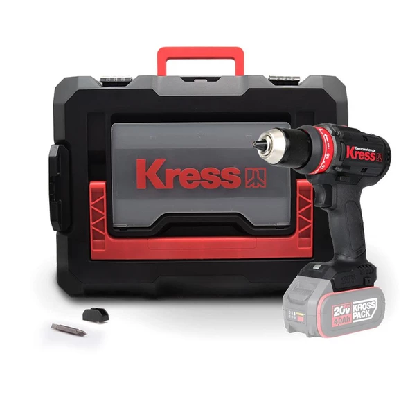 Kress KUA72.91 20Volt Kömürsüz Profesyonel Şarjlı Matkap (Akü Dahil Değildir) ürün görseli 1