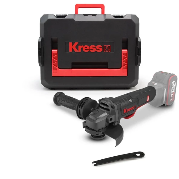Kress KUH04.91 20Volt 125mm Kömürsüz Profesyonel Şarjlı Devir Ayarlı Avuç Taşlama (Akü Dahil Değildir) ürün görseli 1