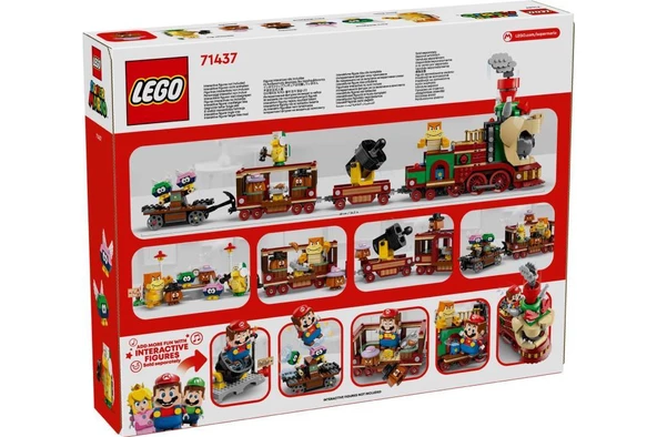LEGO Super Mario 71437 The Bowser Express Train - Resim 2