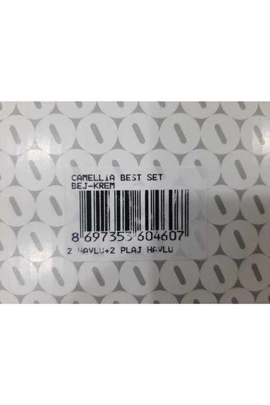 Özdilek Camellia Best Set Hamam Takımı Bej Krem - Resim 3