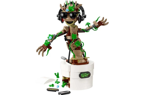 LEGO Super Heroes 76297 Dancing Groot - Resim 3