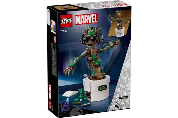LEGO Super Heroes 76297 Dancing Groot - Resim 2