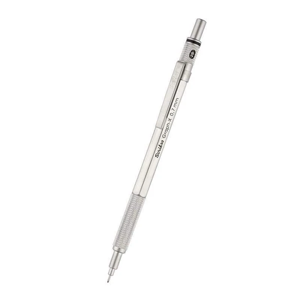 Scrikss Versatil Kalem Metal Graph-X 0.7Mm Saten Gri ürün görseli 1