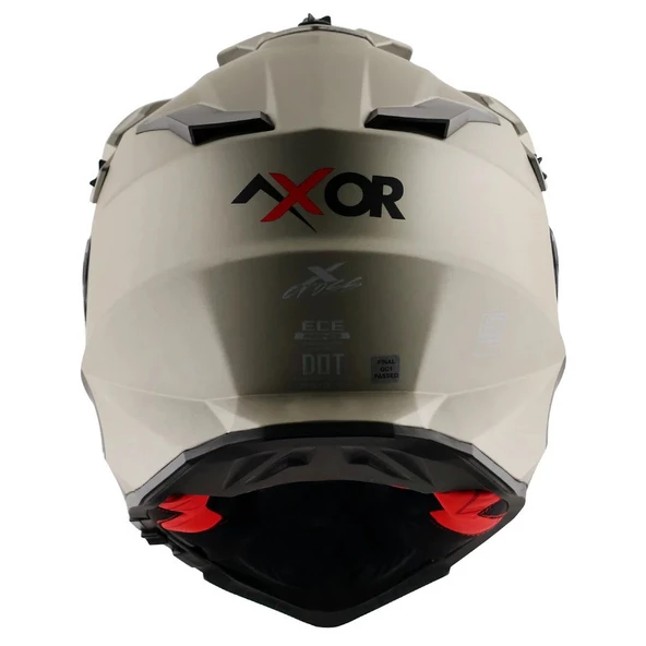 PTTAVM: Axor X-Cross Dual Vizör Kask Nickel Kırmızı