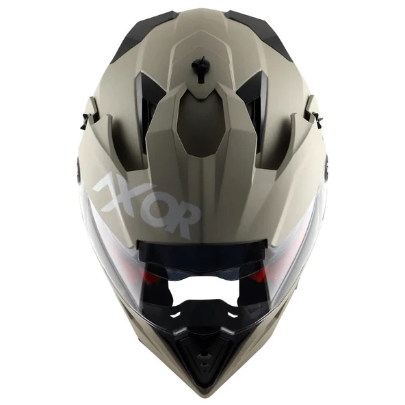 PTTAVM: Axor X-Cross Dual Vizör Kask Nickel Kırmızı