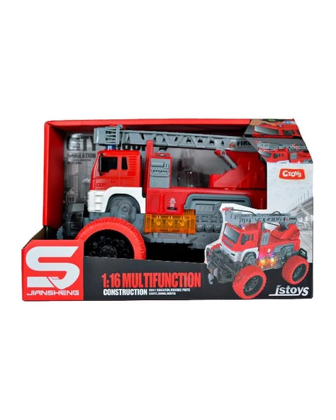 Ctoys Işıklı ve Sesli İtfaiye Aracı JS109S ürün görseli 1