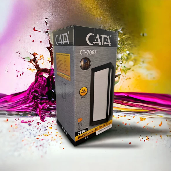 Cata Barbados 30W Ledli Bahçe Armatürü CT-7083 Günışığı Renk ürün görseli 1