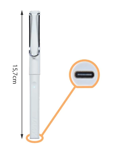 Lamy Safari Note+ iPad Tablet Kalemi 4A1 Beyaz - Resim 3