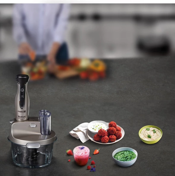 Tefal Buz Kırma Özellikli 15 Yıl Onarım Garantili Cam Hazneli 1500 W Blender Seti Gümüş ürün görseli 1