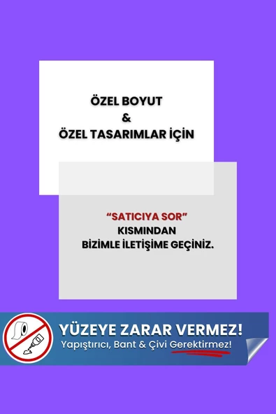 Özel Boyut ve Özel Tasarım Akıllı Kağıt, Yapışkansız Statik Tutunan Akıllı Kağıt, Yazı Tahtası ürün görseli 1