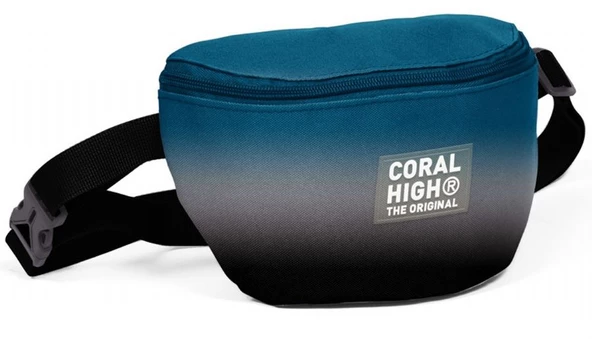 Coral High Nefti Gri Baskılı Erkek Çocuk Bel Çantası ürün görseli 1