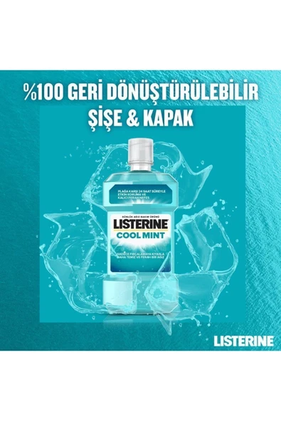 Cool Mint Ağız Bakım Suyu 500+250 ml - Resim 8