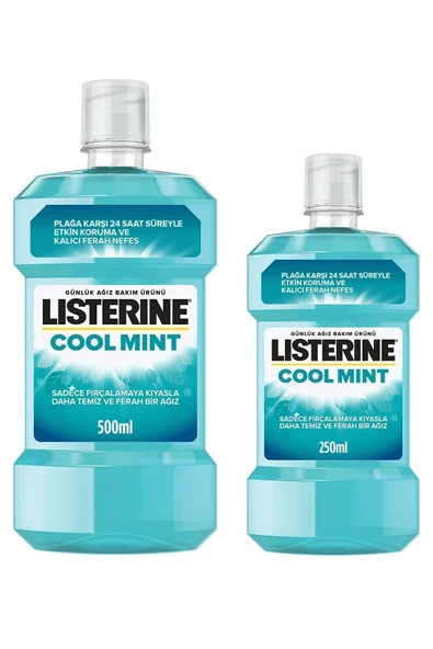 Cool Mint Ağız Bakım Suyu 500+250 ml - Resim 2
