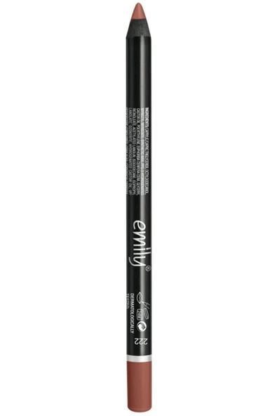 Marka: Emily Long Lasting Dudak Kalemi No: 222 Kategori: Dudak Kalemi ürün görseli 1