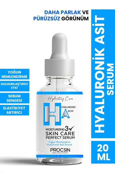 Yoğun Nemlendirici Hyaluronik Asit Serum 20 ml ürün görseli 1