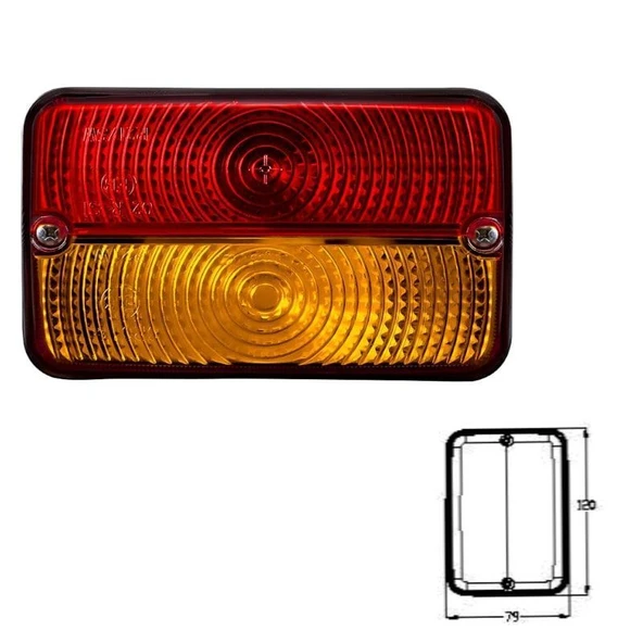 Stop Camı Kısa Tip Mf 398 - 712336-C - Resim 4