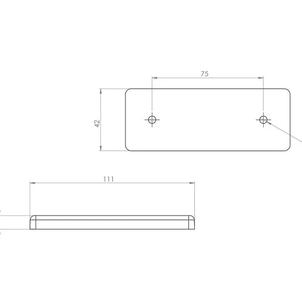 Side Marker Lamba 12V/24V Beyaz - 50-B - Resim 2