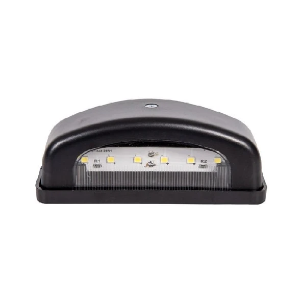 Plaka Lamba 6 Led'Li 12V-24V Siyah - FR0215-BL ürün görseli 1