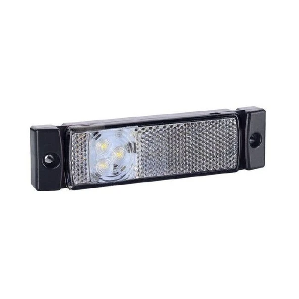 Dorse İşaret Lamba (Krone Lamba) 4 Led'Li 125Mm 12V-24V Beyaz - FR0194-W ürün görseli 1