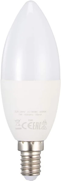 Osram Led Value Klasik B60 7W E14 Duy Beyaz Işık Ampul - Resim 3