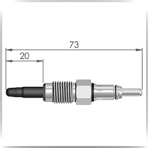 Isıtma Bujisi - Audi - Volkswagen - Skoda - Seat - ET076199 ürün görseli 1