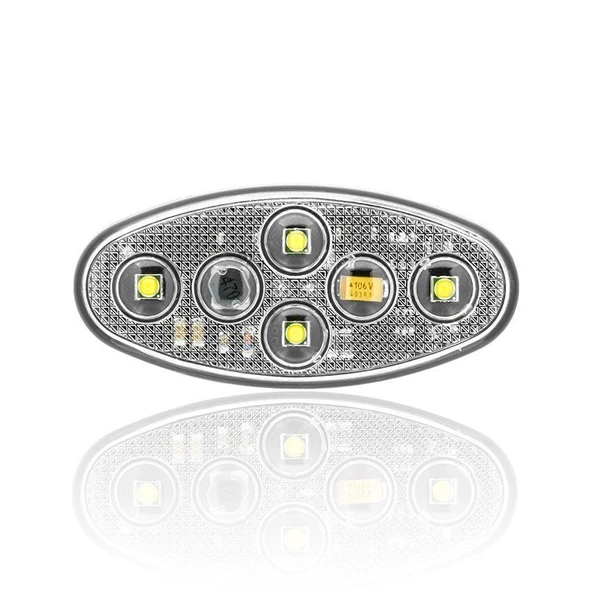 Sanel 12V Universal Elips 6 Led Dış Mekan Uyumlu Beyaz SBE12W6 ürün görseli 1