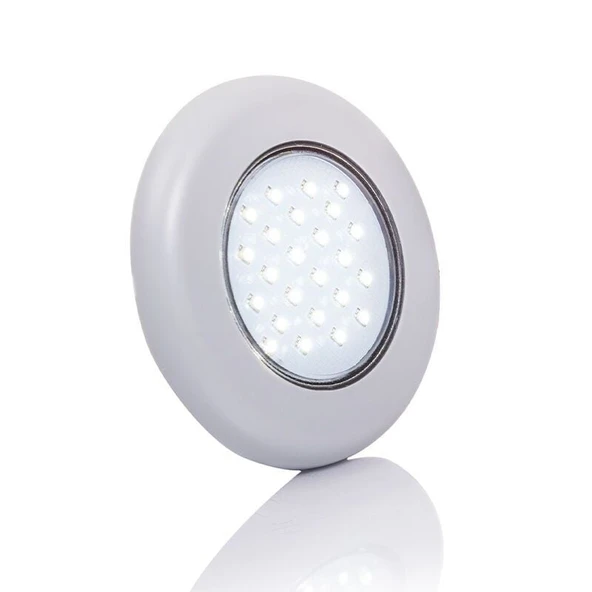 Sanel Spot Yüzey 24 Led Lamba Su Geçirmez 24V Beyaz STCS24W24 ürün görseli 1