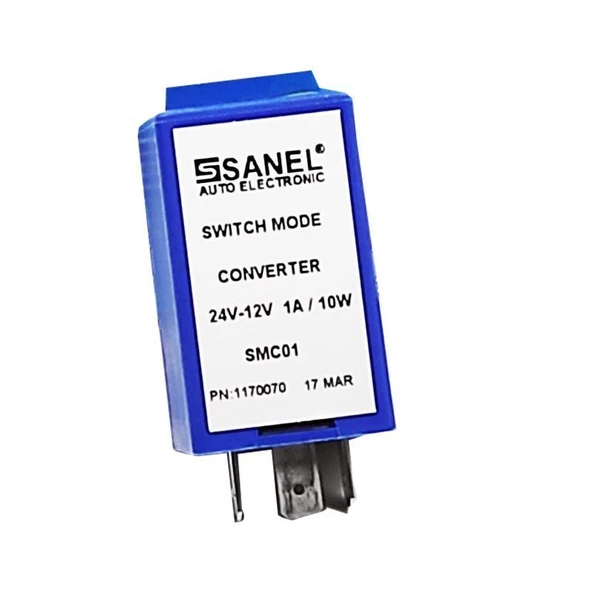 Sanel Konvertör 1 Amper 24V 12V Voltaj Düşürücü SMC01 ürün görseli 1