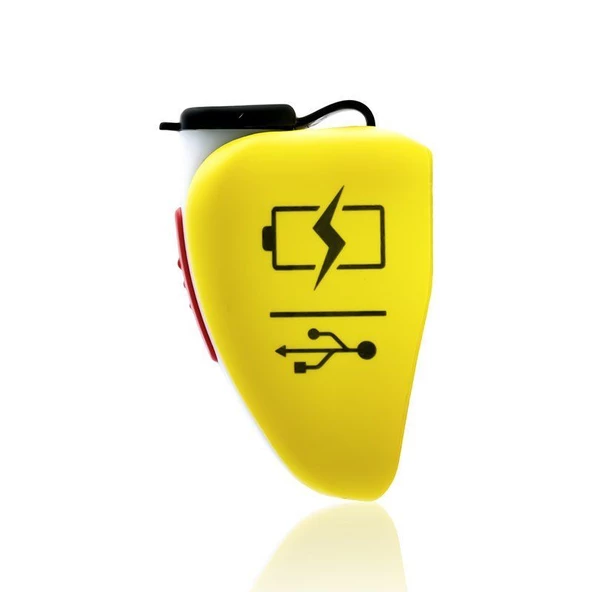 Sanel Usb Şarj Stop Butonlu Küpteşte Montajlı Çift Çıkışlı Suc3B SUC5BYR ürün görseli 1