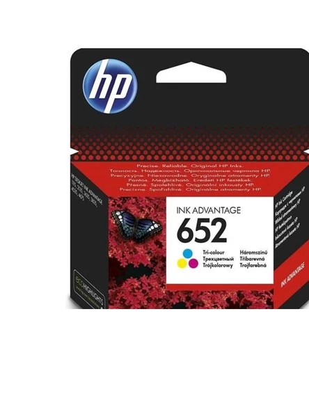 HP F6V25AE No:652 MÜREKKEP KARTUŞ SİYAH 1N ürün görseli 1