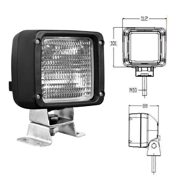 Jcb Kare Çalışma Lambası - 838120 - Resim 4