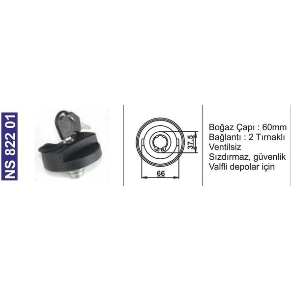 Depo Kapağı Kilitli-Havalandırmasız-Ventilli Depo İçin Bmc.Fatıh-Profesyonel-Çukurova Makine - NS82201 ürün görseli 1