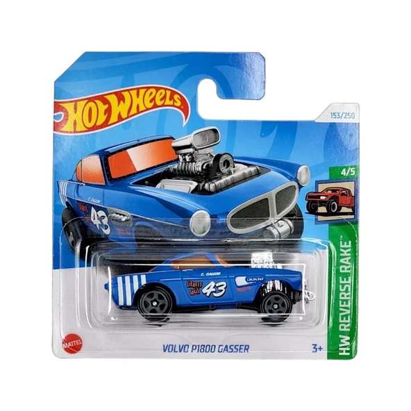 Hot Wheels Tekli Arabalar VOLVO P1800 GASSER HTB92 ürün görseli 1