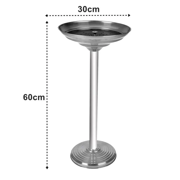 Palex Şampanya Küllük 65cm Krom - Resim 2