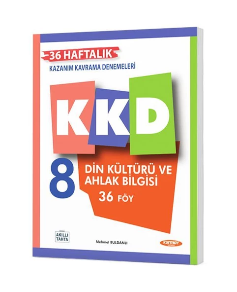 Kurmay Yayınları 8. sınıf KKD Din Kültürü ve Ahlak Bilgisi Fasikül ürün görseli 1