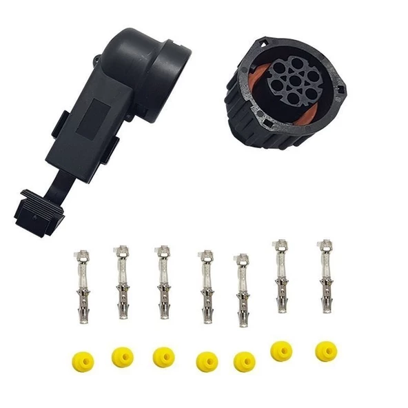 Mercedes Actross Atego 7 Pimli Stop Aydınlatma Soketi 0025402481 - GV-140109 ürün görseli 1