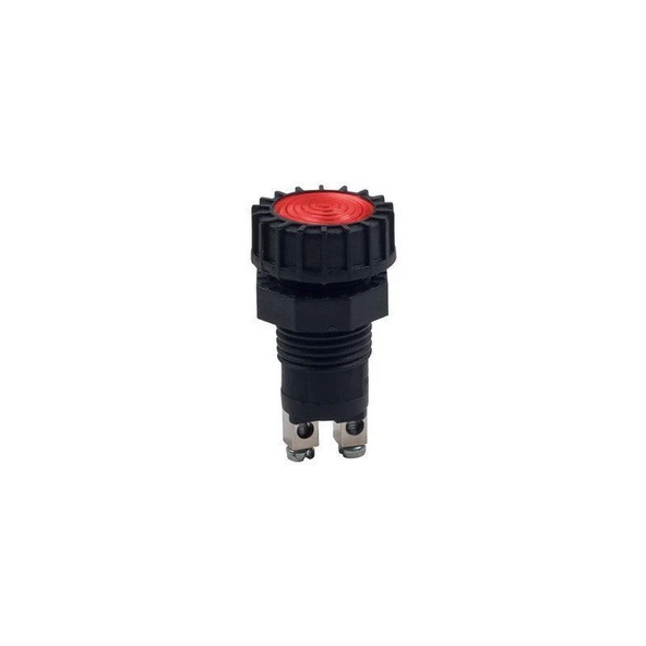 Aksa Kırmızı İkaz Lambası Klemensli.2W Ampüllü - 13-001/K ürün görseli 1