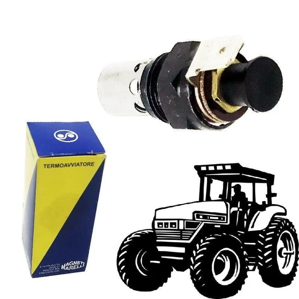 Isıtma Bujisi Fiat Traktor 12 Volt - 24602 ürün görseli 1