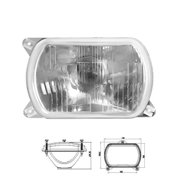 Fiat Farmtrakym Ön Far - 903401364-A - Resim 3