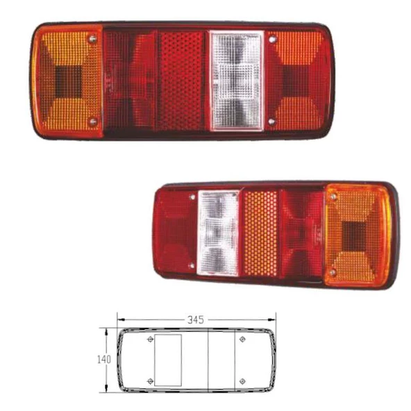 Stop Sinyal Lambası As950 326038 - 326038 - Resim 2