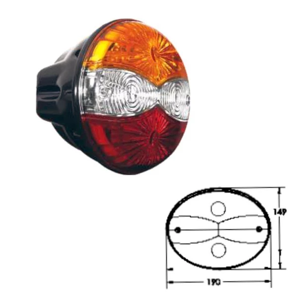 Üniversal Oval Tip Stop Camı Standart Model - 20090802-C - Resim 2