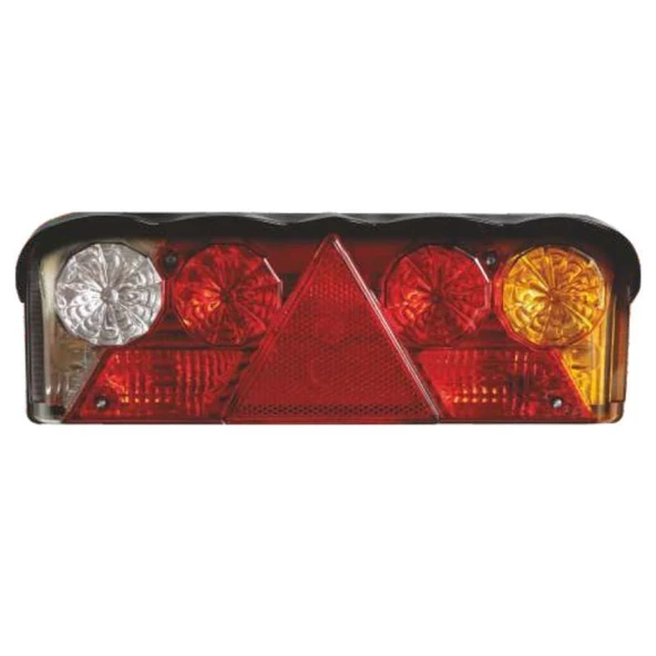 Üçgen Reflektörlü Dorse Stop Sinyal Lambası Sağ - 201202-RH ürün görseli 1